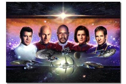 Lightspeed fine arts The Five Captains AUTOGRAPHED