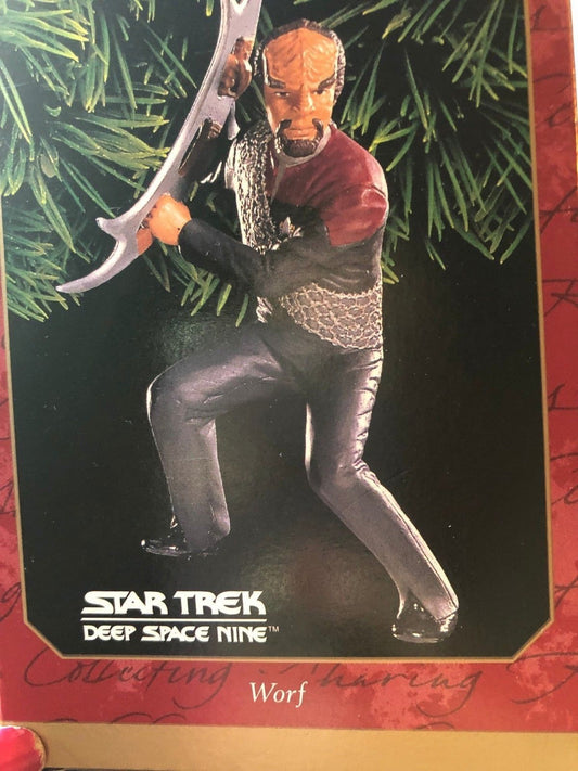 Hallmark Keepsake Ornament Lt Worf