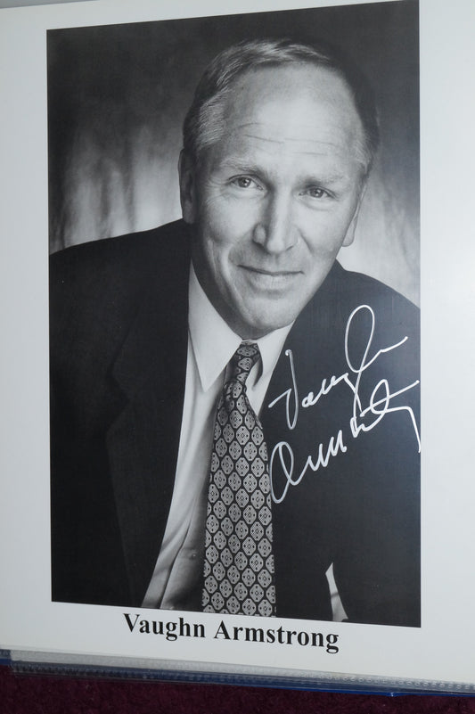Autographed Photo "Vaughn Armstrong"