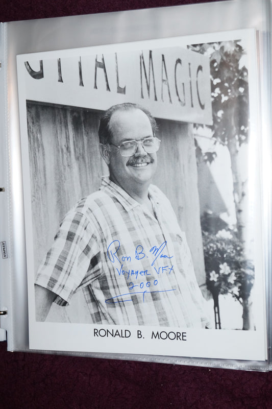 Autographed Photo "Ronald B Moore"