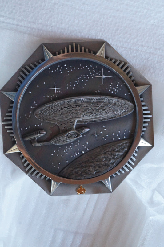 Encounter at Farpoint Pewter Plate