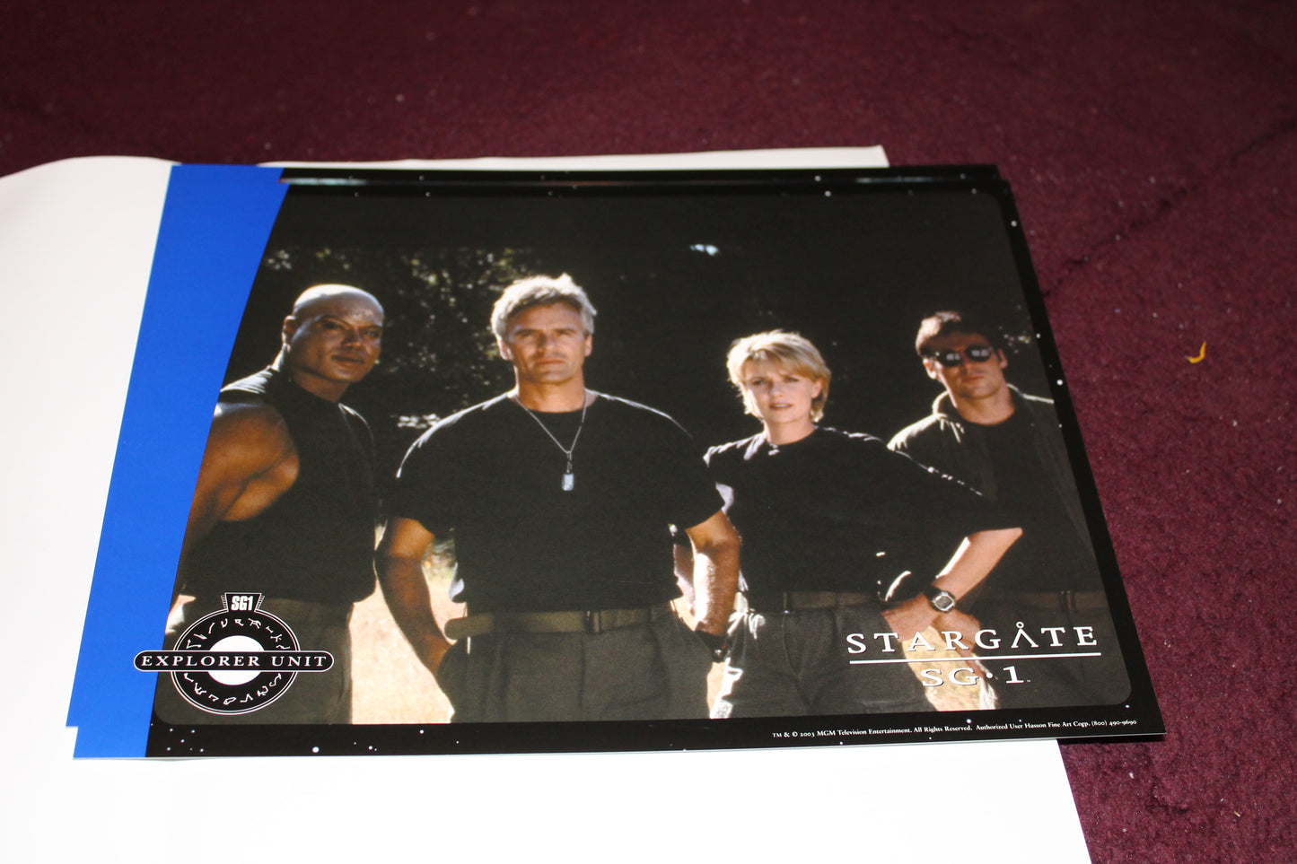 Stargate SG-1 Fan Club Photos, first promo kit