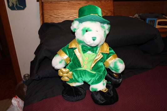 Build a Bear RETIRED  St Patricks day  Lots o Luck  Teddy