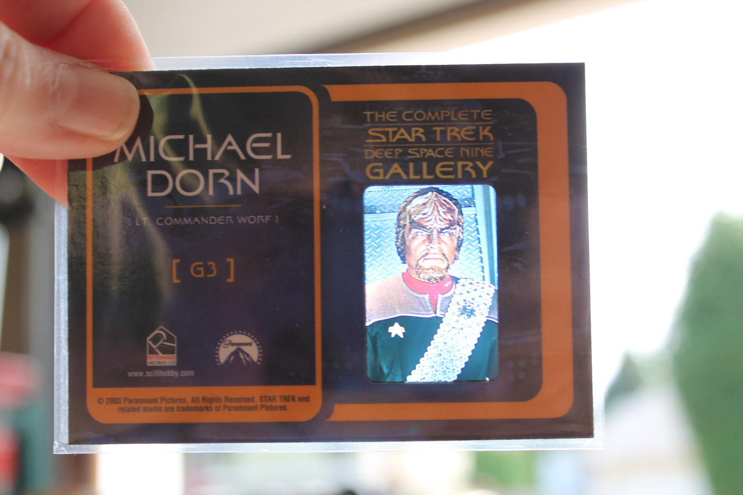 Lt. Worf Gallery Card