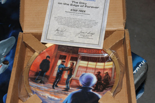 City on the Edge of Forever Collector Plate