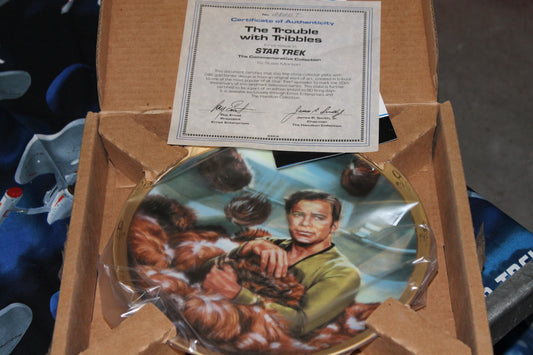 The Trouble with Tribbles Collector Plate