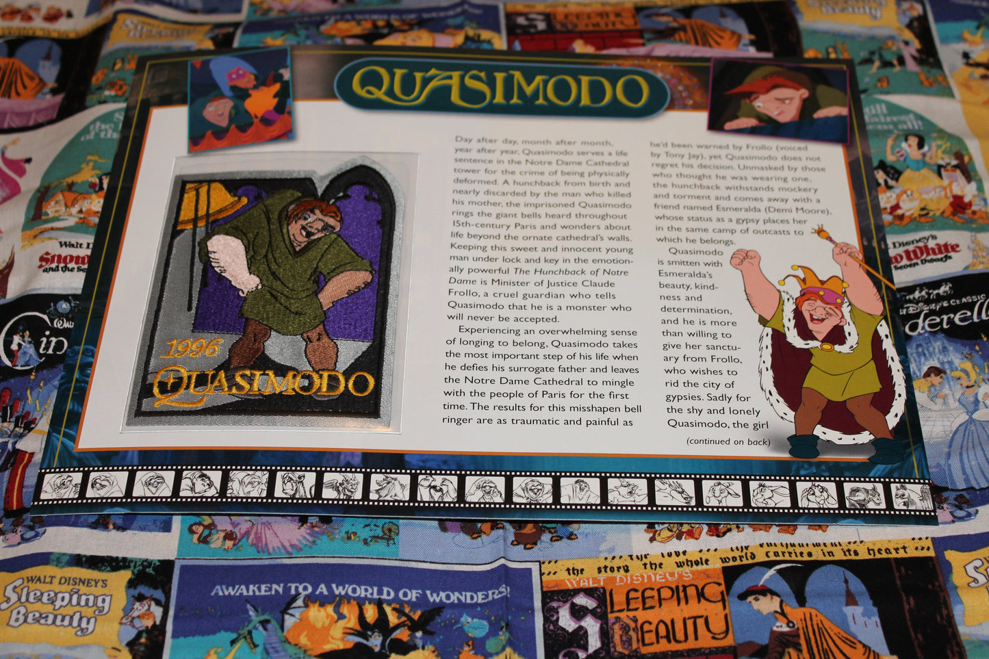 Disney Collector Patch "Quasimodo"