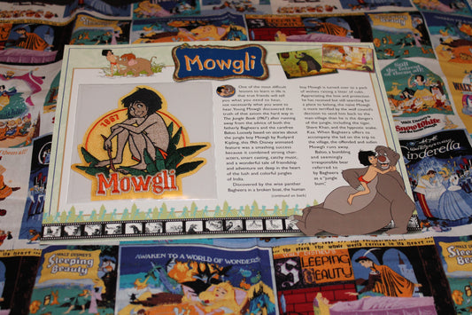 Willabee and Ward Disney Collector Patch "Mowgli"