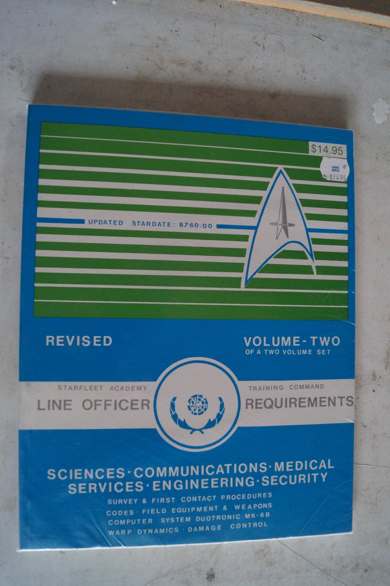 Starfleet Command Line Officer Requirements Vol 2