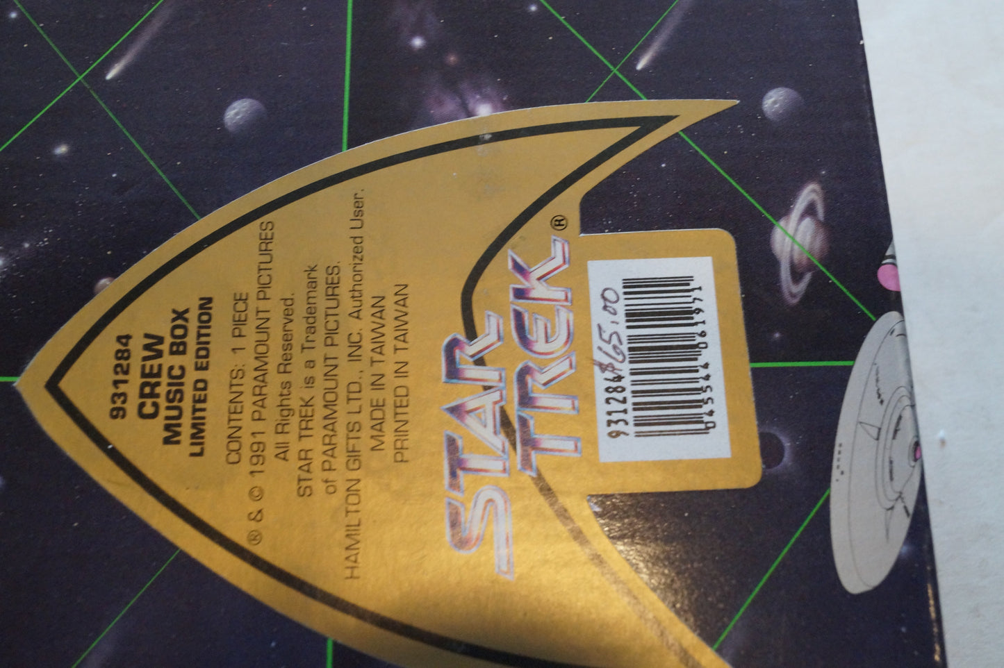 Star Trek Crew Music Box