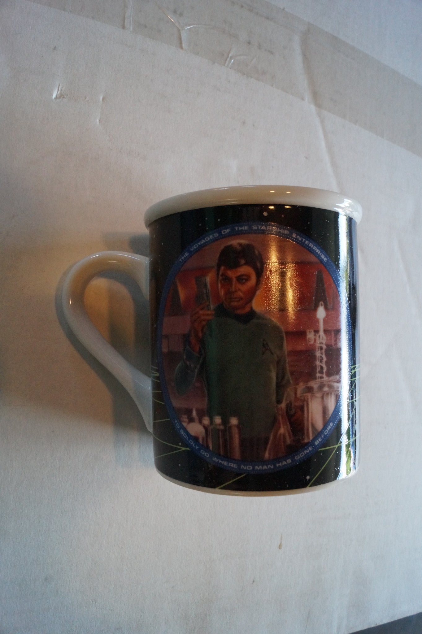 Star Trek Coffee Cup, Dr Leonard McCoy