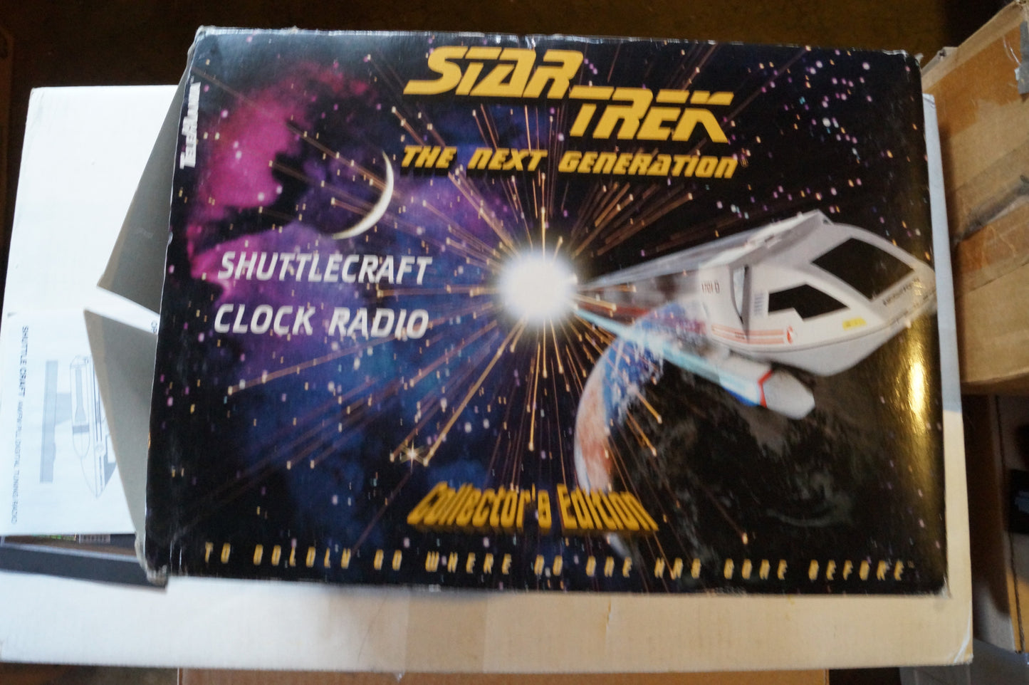 Shuttlecraft Magellan Alarm Clock Radio