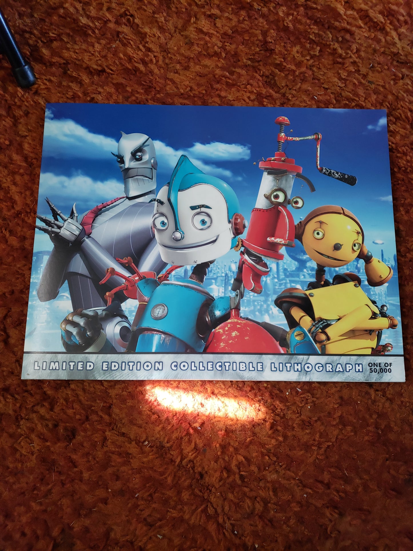 Limited Edition Disney Lithograph "Robots"